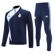 2025-26 Real Madrid Royal Blue Jacket Tracksuit #F25