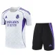 2025-26 Real Madrid White Training Short Suit