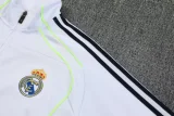 2025-26 Real Madrid White Jacket Tracksuit