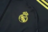 2025-26 Real Madrid Dark gray Jacket Tracksuit #A2547