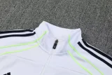 2025-26 Real Madrid White Jacket Tracksuit
