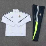 2025-26 Real Madrid White Jacket Tracksuit