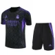 2025-26 Real Madrid Black Training Short Suit