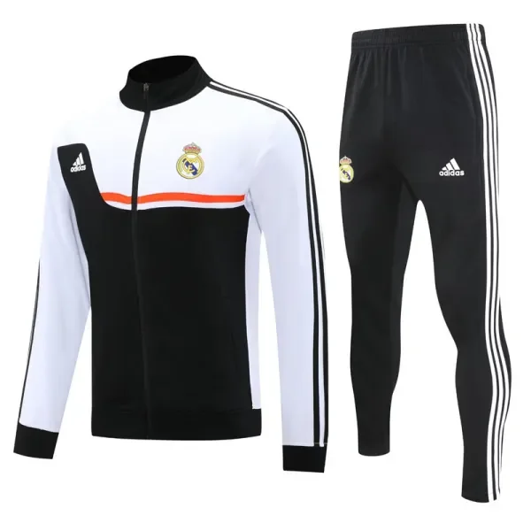 2025-26 Real Madrid White black Jacket Tracksuit #F24
