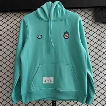2025-26 Real Madrid Light green Hoody 浅绿色(加绒)