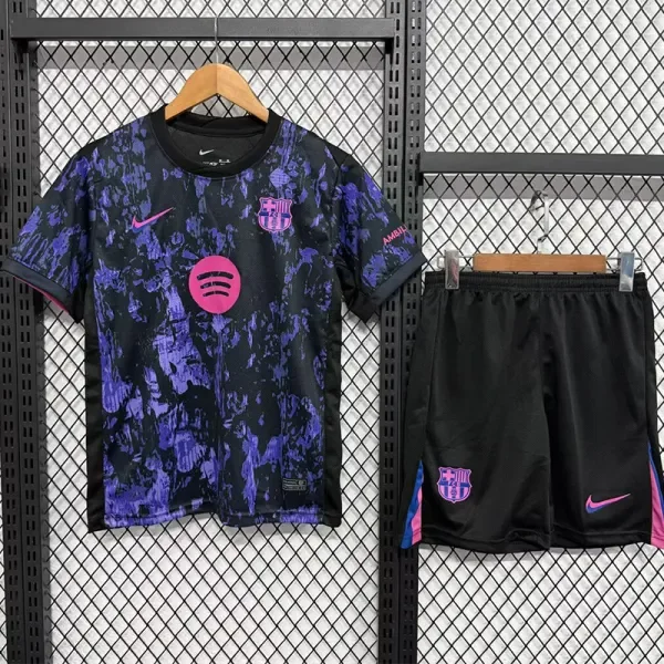 2025-26  Barcelona Purple Black Special Edition Kids Training