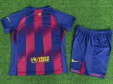 2025-26  Barcelona Home Kids Player Version Soccer Jersey (球员童装)