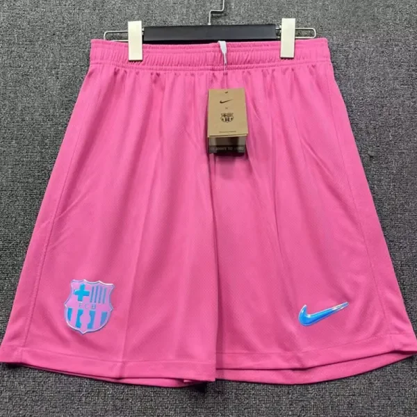 2025-26  Barcelona Pink Shorts Pants