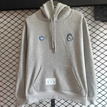 2025-26 Real Madrid Gray Hoody 灰色(加绒)