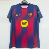 2025-26  Barcelona Home Lamine Yamal #10 Kopa Trophy Fans Soccer Jersey