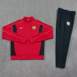 2025-26  Barcelona Red Jacket Tracksuit #F22