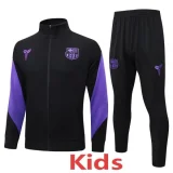 2025-26  Barcelona Black Kids Jacket Tracksuit #E25122(童装)