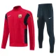 2025-26  Barcelona Red Jacket Tracksuit #F22