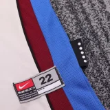 1998-1999 Barcelona  Away Kids Retro Soccer Jersey