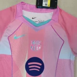 2025-26  Barcelona  Pink Concept Edition Kids Training (胶标)