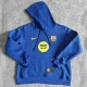 2025-26  Barcelona Fancy blue Hoody