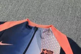 2025-26  Barcelona Royal blue Half Pull Tracksuit (半拉链)