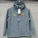 2025-26  Barcelona Light blue Outdoor Jackets