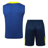 2025-26 Atletico Madrid Royal blue Tank top and shorts suit