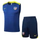 2025-26 Atletico Madrid Royal blue Tank top and shorts suit