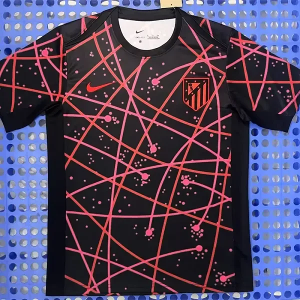 2025-26 Atletico Madrid Red Black Training shirts