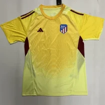 2025-26 Atletico Madrid Yellow Goalkeeper Soccer Jersey