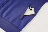 2025-26 Atletico Madrid Purple blue Jacket Tracksuit #02