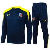 2025-26 Atletico Madrid Royal blue Half Pull Tracksuit #B2580(半拉链)