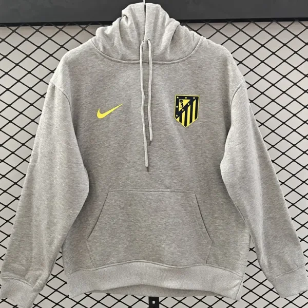 2025-26 Atletico Madrid Grey Hoody 灰色(加绒)