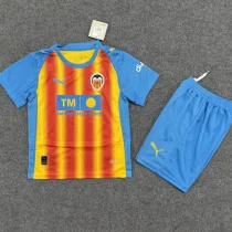 2025-26 Valencia Third Kids Soccer Jersey