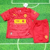 2025-26 Valencia Away Kids Soccer Jersey