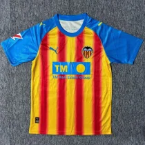 2025-26 Valencia Yellow Fans Soccer Jersey