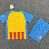 2025-26 Valencia Third Kids Soccer Jersey