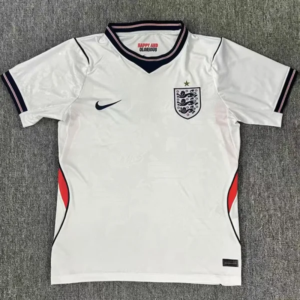 2025-26 England Home Fans Soccer Jersey (无星)