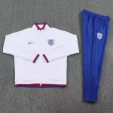 2025-26 England White Jacket Tracksuit