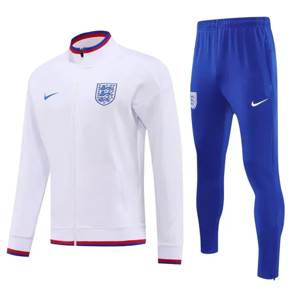 2025-26 England White Jacket Tracksuit