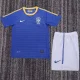 2010 Brazil Away Kids Retro Soccer Jersey