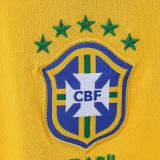 2013-2014 Brazil Home Retro Soccer Jersey