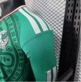 Mexico Authentic Home Kit Long Sleeve Soccer Jersey World Cup 2026