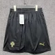 2025-26 Portugal Black Shorts Pants