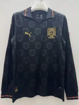 2025-26 Portugal Black Special Edition Long Sleeve Soccer Jersey (长袖)
