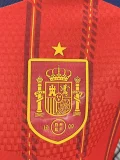 2026-27 Spain Home Long Sleeve Player Version Soccer Jersey