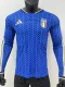 2026-27 Italy Home Long Sleeve Player Version Soccer Jersey (长袖球员)