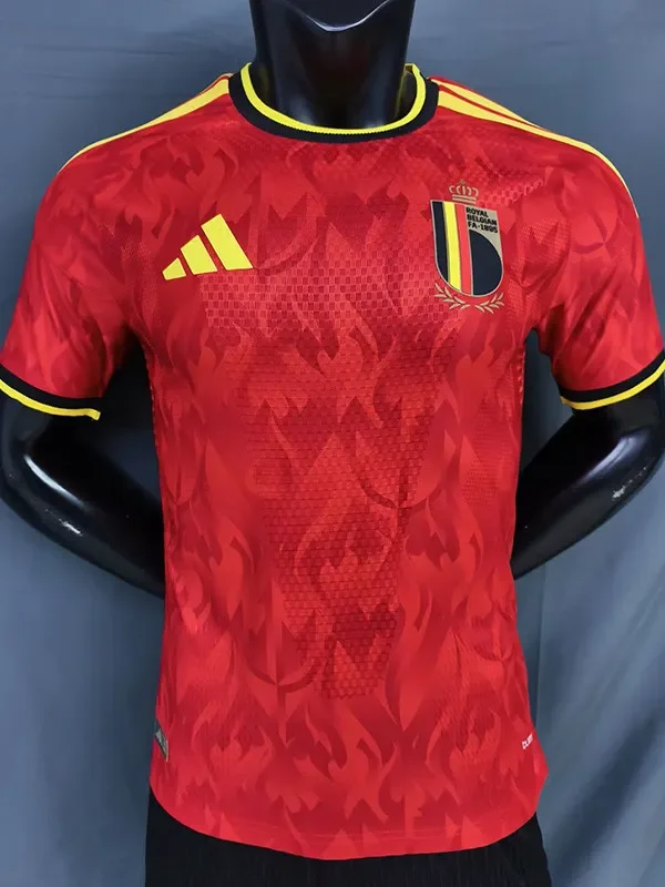 2026-27 Belgium Home Player Version Soccer Jersey