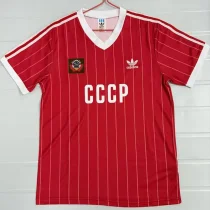 1982-1983 Soviet Union Home Retro Soccer Jersey
