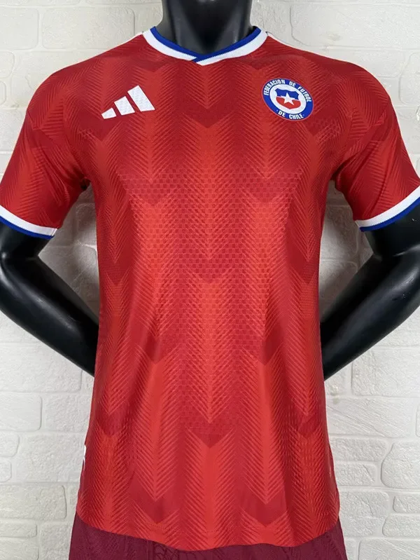 2025-26 Chile Home Player Version Soccer Jersey