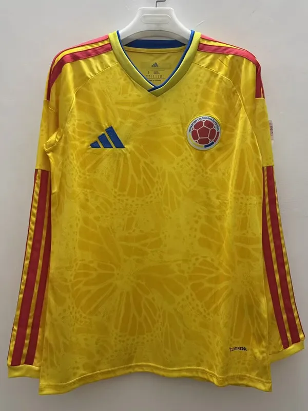 2026-27 Colombia Home Long Sleeve Soccer Jersey (长袖)