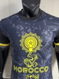 2025-26 Morocco Black Special Edition Player Version Training shirts