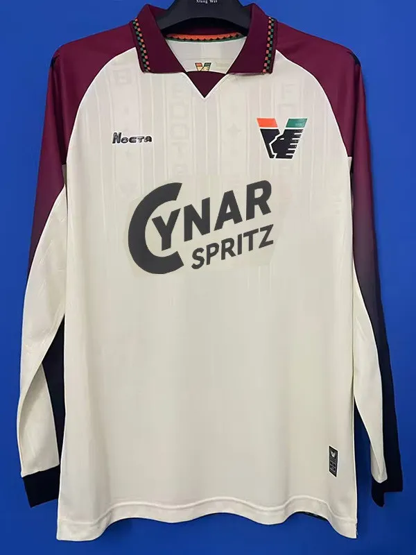 25-26 Venezia FC Away Long Sleeve Soccer Jersey (长袖)
