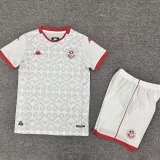 2026-27 Tunisia Away Kids Soccer Jersey